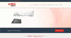 Desktop Screenshot of kbgbilisim.com